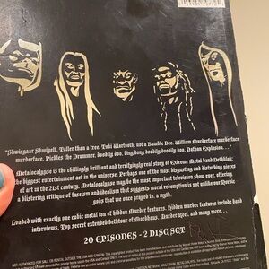 DVD, Metalocalypse Season 1 (unknown functionality)
